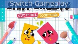 Snipperclips  Nintendo Switch Gameplay HD60FPS [upl. by Mervin104]