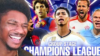 Champions League Group Stage in a nutshell EXE Reaction 😂 [upl. by Giralda]