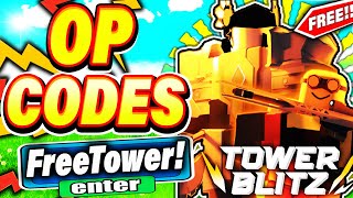 All Secret Tower Blitz Codes 2023  Codes for Tower Blitz 2023  Roblox Code [upl. by Caryn]