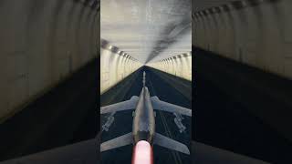 F105D THUNDERCHIEF MACH TUNNEL RUN aviation gaming warthunder shorts [upl. by Fanchette]