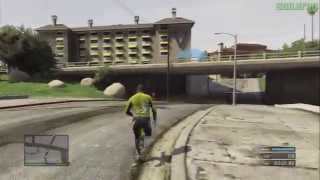 GTA 5  PS3  Triathlon 1  The Vespucci Beach Gold Medal [upl. by Roosnam851]