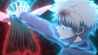 Killua Vs Chimera Ant Killua Snatched Ilumi Power From His Head [upl. by Retrak117]