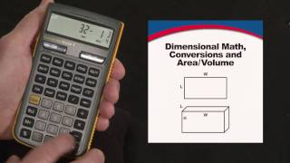 How to do Jobsite Dimensional Math and Conversions  Construction Master 5 [upl. by Laeahcim299]