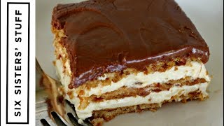 How to Make No Bake Eclair Cake  Desserts  Six Sisters Stuff [upl. by Gnilrits]