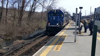 Metro North Railroad BL20GH 110 Idling [upl. by Gillespie]