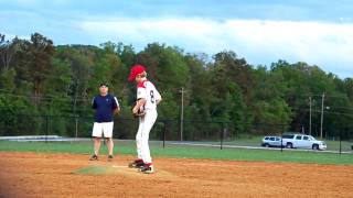 Patriots Baseball Pick Off to Second [upl. by Grega674]