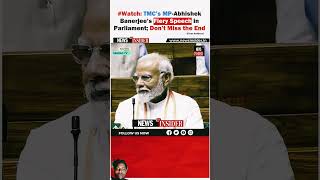 Abhishek Banerjees parliament of speechtrendingshorts 💯👍 [upl. by Burtie]