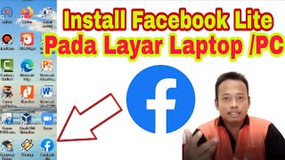 Cara Download dan Install Facebook di Laptop  PC [upl. by Martella651]