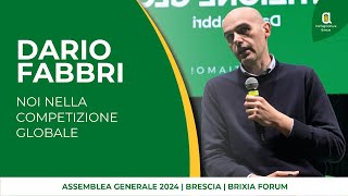 ASSEMBLEA GENERALE 2024 DARIO FABBRI quotNOI NELLA COMPETIZIONE GLOBALEquot [upl. by Eiwoh]