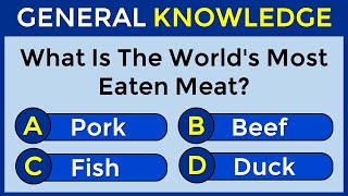 How Good Is Your General Knowledge 25 General Knowledge Questions challenge 43 [upl. by Inkster665]