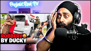 Ducky Attacked on Rajab 😲  Indian Reaction  PunjabiReel TV Extra [upl. by Callean]