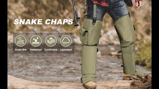 JLDTOP Waterproof Snake Gaiters [upl. by Kayla]