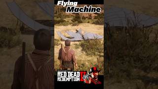 Flying Machine 🛸🛸🛸 Red Dead Redemption 2 rdr2 rdr2gameplay rdr2secret gaming viralvideo [upl. by Eilitan319]