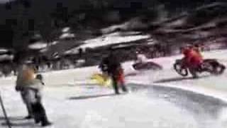 Motorcycle Ice Racing COLORADO [upl. by Marris323]