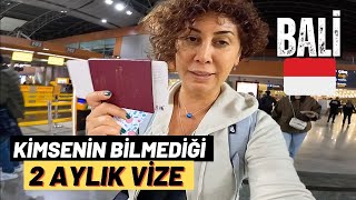 BALİ ADAsına GİDİŞ adım adım tüm detaylar Vize Uzatmayla Uğraşmayın  Endonezya [upl. by Oruasi]