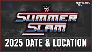 WWE Reveals The Date amp Location For The First 2Night SummerSlam in 2025 [upl. by Scarlett652]