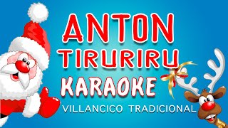 ANTON TIRURIRU  KARAOKE  Villancico tradicional [upl. by Jeremy]