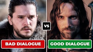 Bad vs Good FANTASY Dialogue Writing Advice [upl. by Ennahtur]