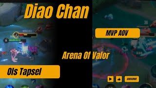 Diao Chan MVP AOV  Arena Of Valor  Indonesia [upl. by Korfonta]