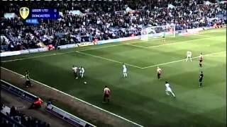 Billy Sharp amazing 28 pass team goal for Doncaster Rovers against Leeds United [upl. by Nylyak]