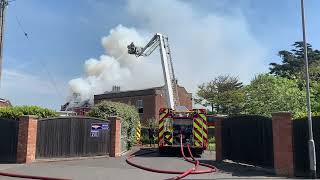 Brean pub fire BurnhamOnSeacom [upl. by Gui]