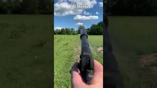 100 Meter vs 25 Meter gun trials😱 shorts [upl. by Bryon]