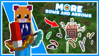 This Mod Adds DOZENS Of New Bows amp Arrows To Minecraft [upl. by Bohner368]