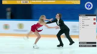 Phebe Bekker amp James Hernandez FD Denis Ten Memorial Challenge 2024 [upl. by Leibrag]