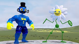 DAISY FROM THE POPPY PLAYTIME CHAPTER 3 VS DADDY LONG LEGS MUSCULAR In Garrys Mod 518 [upl. by Sanford]