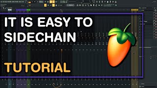 Sidechaining is actually easy  How to sidechain in FL Studio 21 [upl. by Onitsuj457]