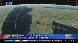 NORAD Santa Tracker 11PM Update [upl. by Iow]