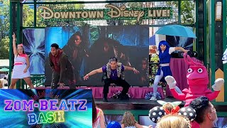 quotZombies 3quot ZomBeatz Bash pep rally FIRST SHOW at Downtown Disney [upl. by Zadack]