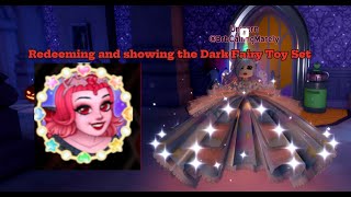 Redeeming and showing the Dark Fairy Toy set Royale High [upl. by Tania397]