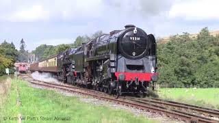 NYMR 23rd September 2023 North Yorkshire Moors Railway 50th Anniverary Steam Gala [upl. by Yssirc472]