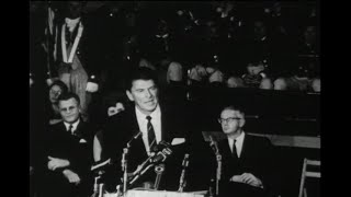 Ronald Reagans Remarks quotThe Myth of the Great Societyquot 196566 [upl. by Yenittirb]