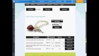 Weebly shopping cart ecommerce tutorial to create a Weebly store with ShopIntegrator [upl. by Sessler]