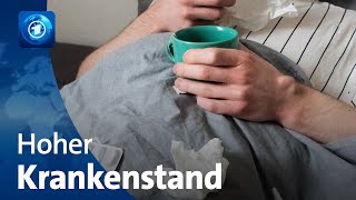 Hoher Krankenstand in Deutschland [upl. by Elik411]