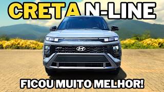 Creta NLine 2025 tudo sobre o FACELIFT e as mudanças internas [upl. by Devonna320]