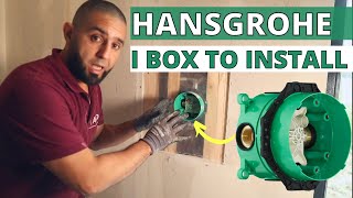 Tips en trucs bij het inbouwen van Hansgrohe IBox universeel inbouwdeel [upl. by Hancock615]