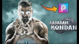 Kadaram kondan title font  PicsArtAndroid [upl. by Ecirtnas]