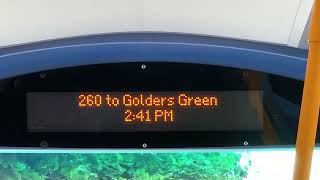 260 to Golders Green [upl. by Haneeja]