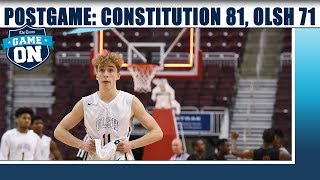 Game On Postgame Constitution 81 OLSH 71 [upl. by Urina]