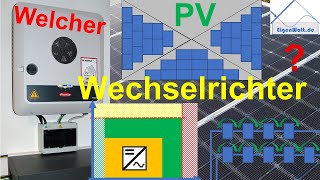 Wie den richtigen Wechselrichter für meine Photovoltaikanlage mit elektrischer Auslegung finden [upl. by Anicart211]