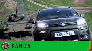 Fiat Panda 4x4 at Robin Hoods Bay OffRoad Test Track  Fiat UK [upl. by Nerual]