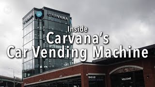 How does Carvanas car vending machine work [upl. by Irrol]