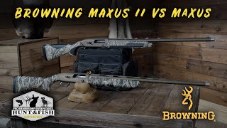 Browning Maxus II vs Maxus [upl. by Avlem631]