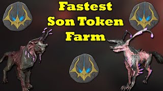 Warframe  Fastest Son Token Farming  Heart of Deimos Conservation Guide [upl. by Alul]