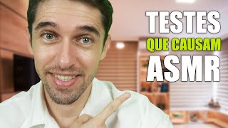 NEUROLOGISTA fazendo TESTES RELAXANTES • ASMR PARA DORMIR RÁPIDO [upl. by Atinuhs]