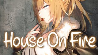 「Nightcore」 House On Fire  Mimi Webb ♡ Lyrics [upl. by Whang]