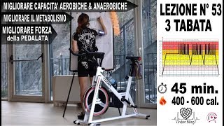 Lezione Spinning  Indoor Cycling Allenamento ad Alta Intensità per Aumentare la Forza Lez n° 53 [upl. by Apps]